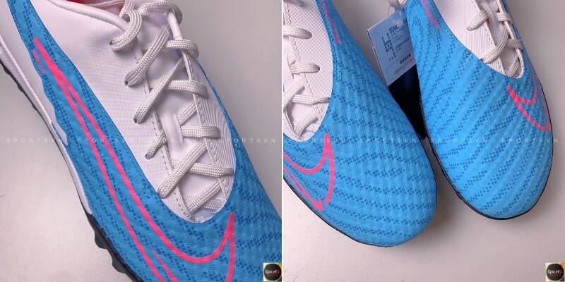 Nike Phantom GX Academy TF Blast - Trắng/Xanh - DD9477-446
